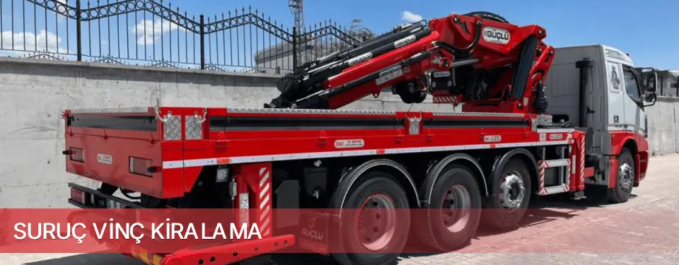 Suruç İlçemi Vinç Kiralama